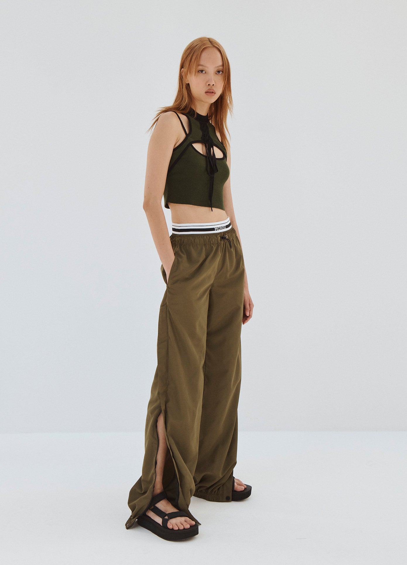 New double waisted trousers